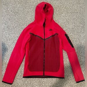 Red Men’s Nike Zip-up